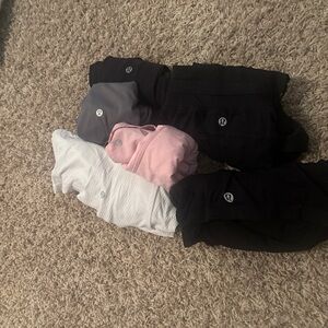 lululemon Assorted Apparel - Black, Gray, Pink, White